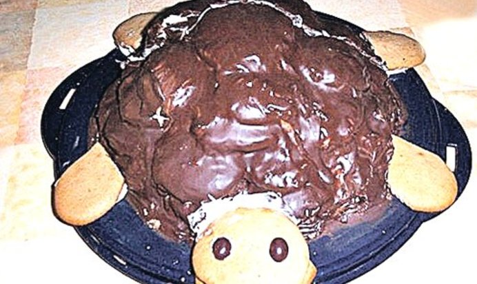 Торт Черепаха на сковороде