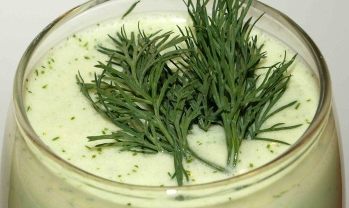 Коктейль из укропа