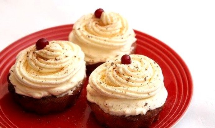 Банановые кексы с орехами