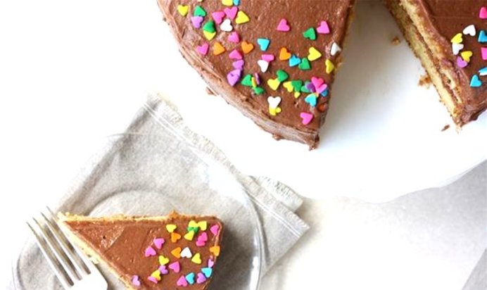 Торт с шоколадным кремом