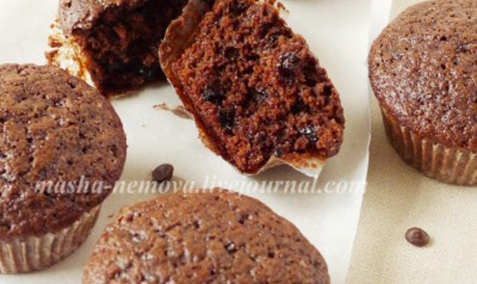 Шоколадные маффины