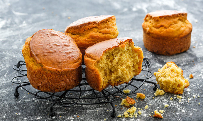 Кукурузный хлеб или маффины