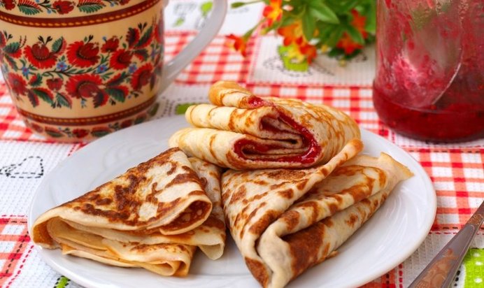 Блины на кефире