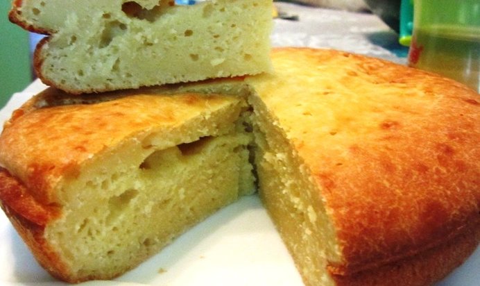 Легкий апельсиновый кекс