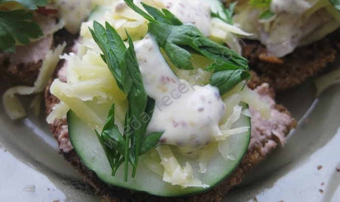 Датский бутерброд Smorrebrod