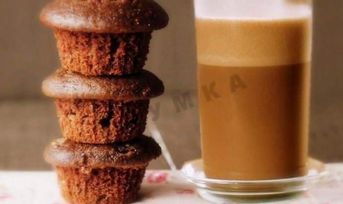 Шоколадные кексы без яиц