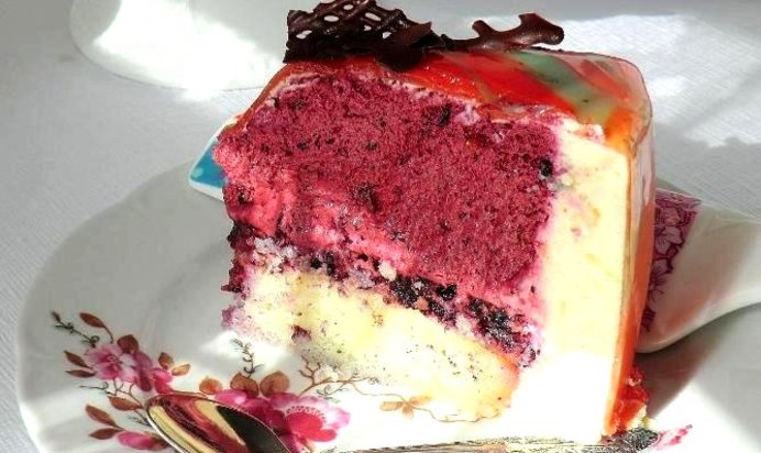 Черничный мусс для торта