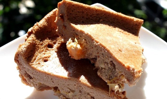 Творожная запеканка с какао