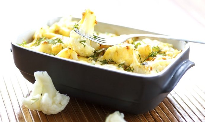 Запеканка из цветной капусты