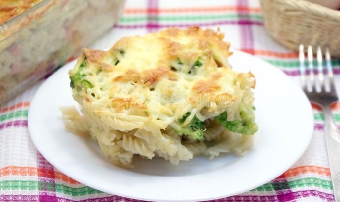 Запеканка из макарон