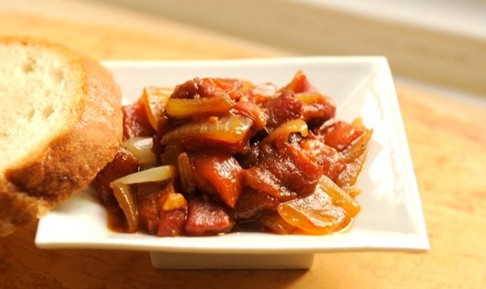 Лечо из перца и лука