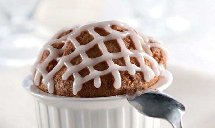 Имбирно-лимонные маффины с глазурью