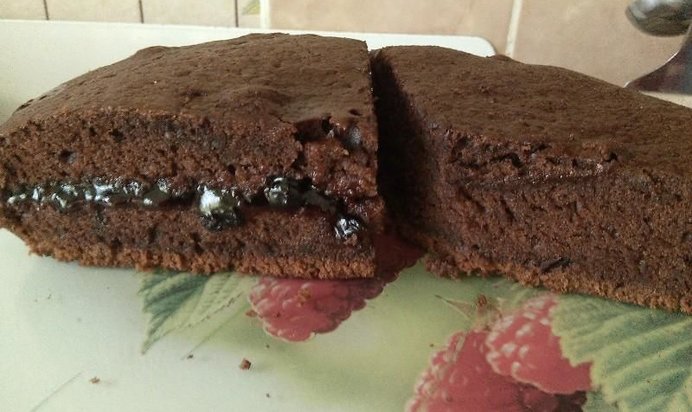 Шоколадный торт на майонезе