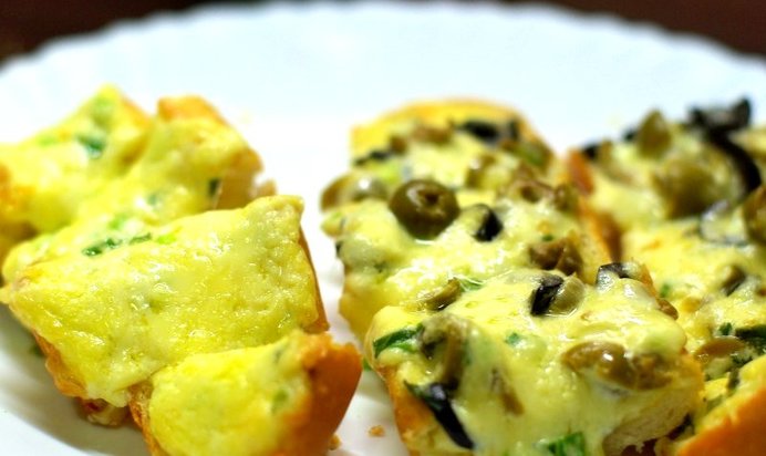 Запеченный батон