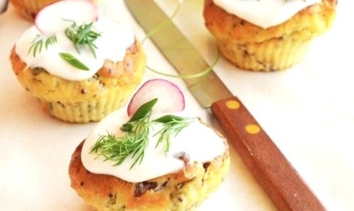 Картофельные кексы