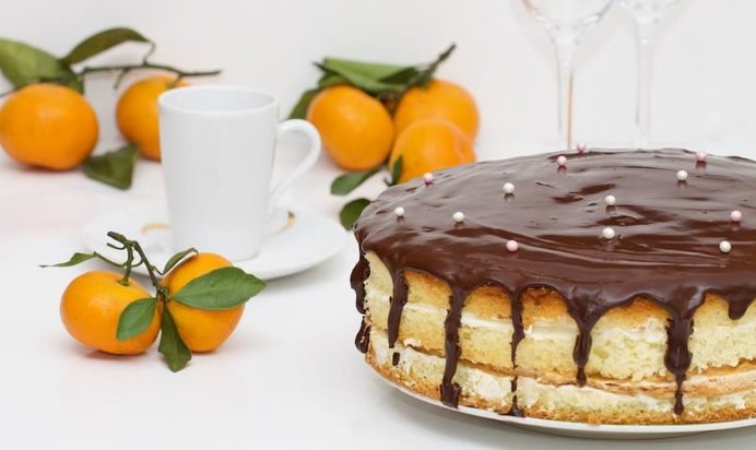 Торт Оранжевое настроение