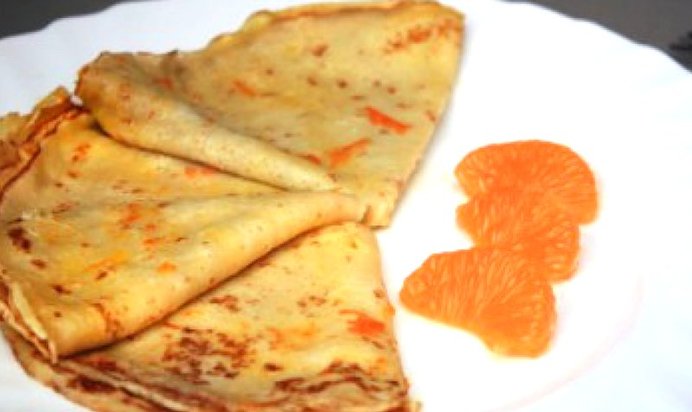 Блинчики на топленом молоке