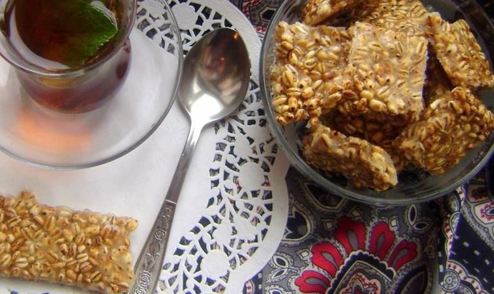 Козинаки из перловки