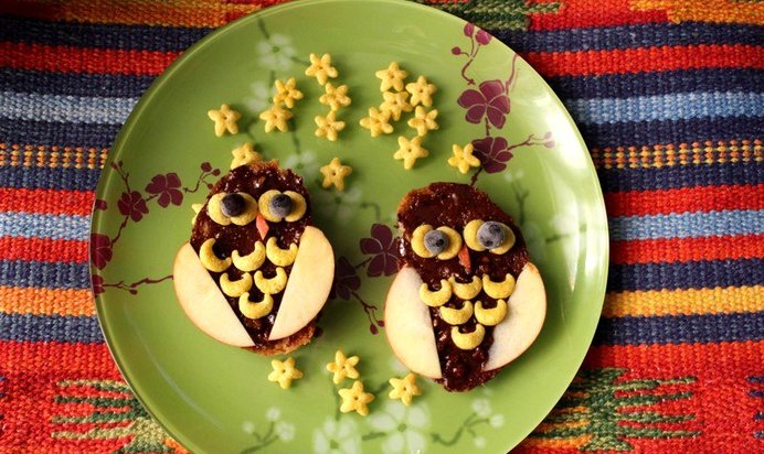 Бутерброд сова