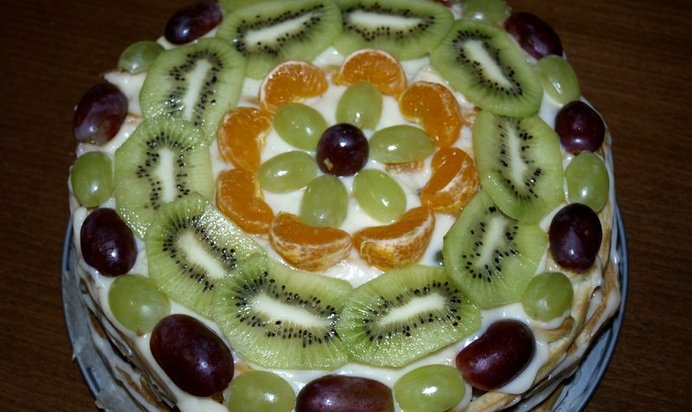 Торт Тропиканка