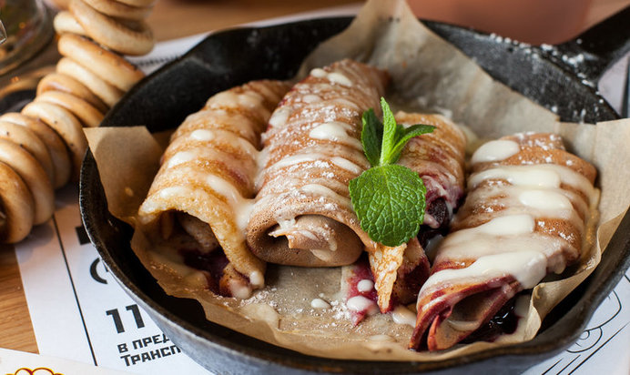 Блины «Домино»