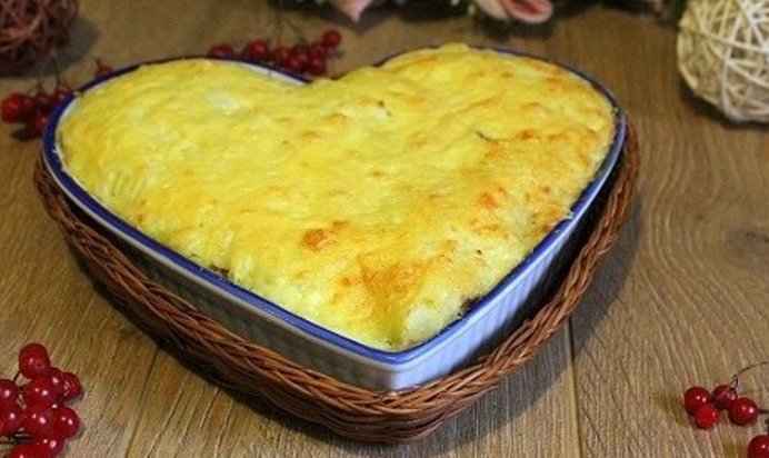 Картофельная запеканка с говядиной