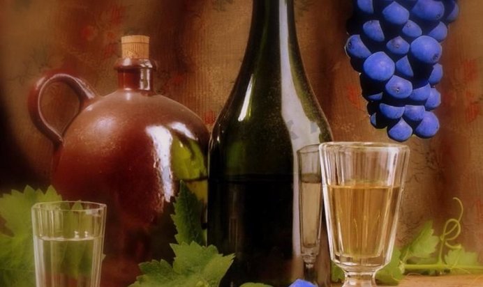 Настоящая грузинская чача домашняя из винограда