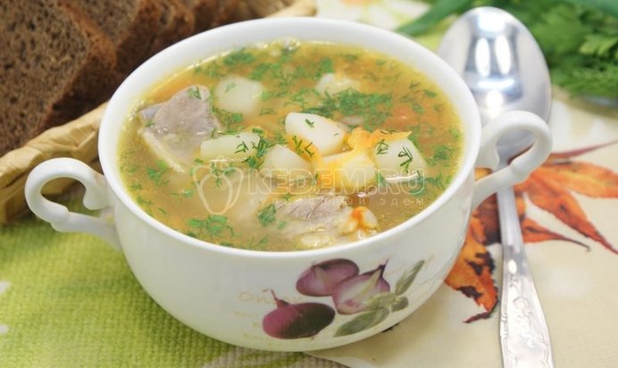 Запеканка картофельная с грибами