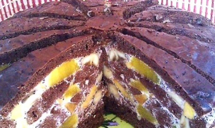 Торт Африканская ромашка