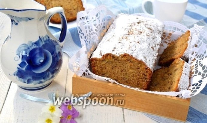 Медовый кекс с бананами