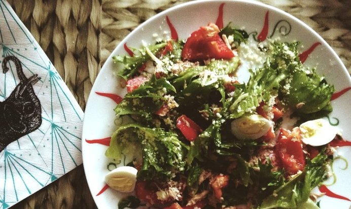 Салат с тунцом по‑провански