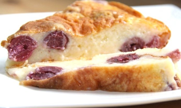 Вишневая запеканка