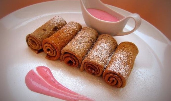 Шоколадные блины