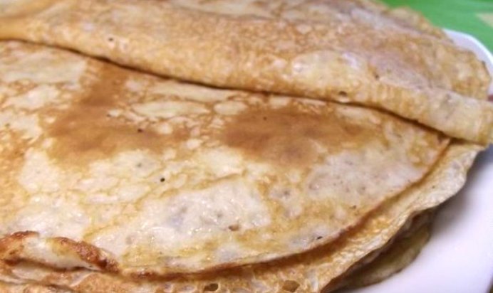 Блины из каши