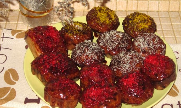 Кексы в шоколаде