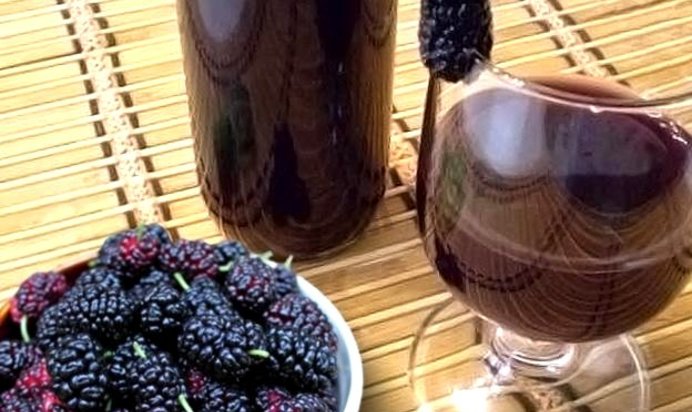 Вино из шелковицы