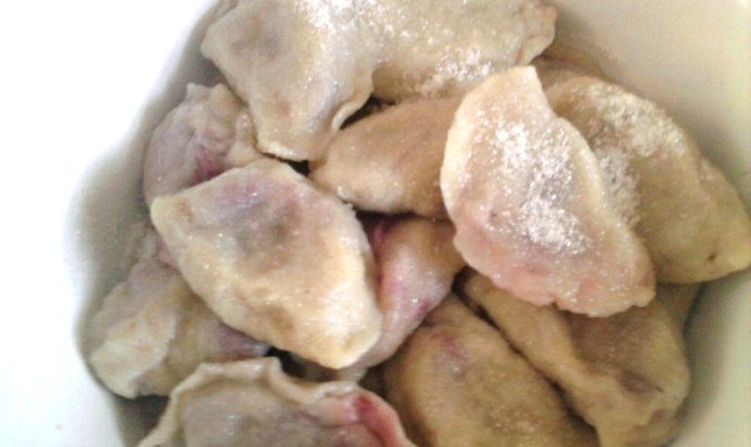 Вареники с черешней