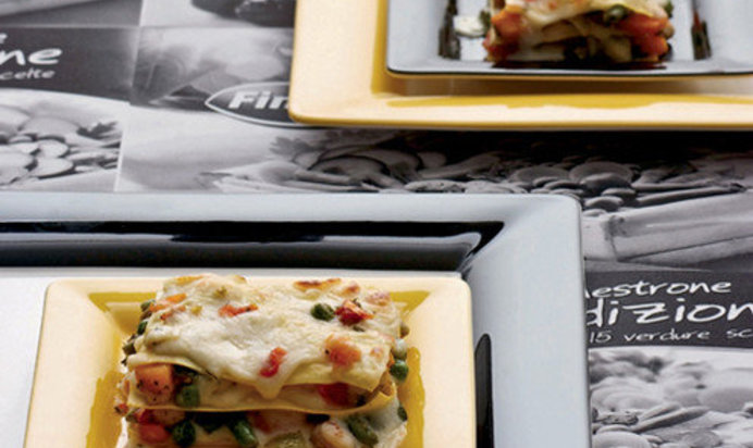 Лазанья с овощами