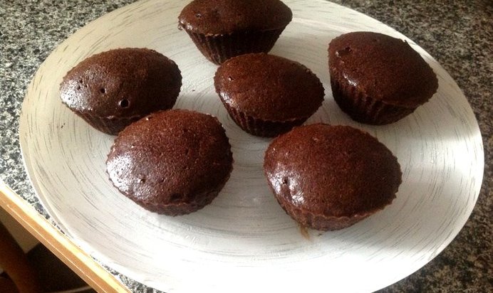 Очень шоколадные маффины