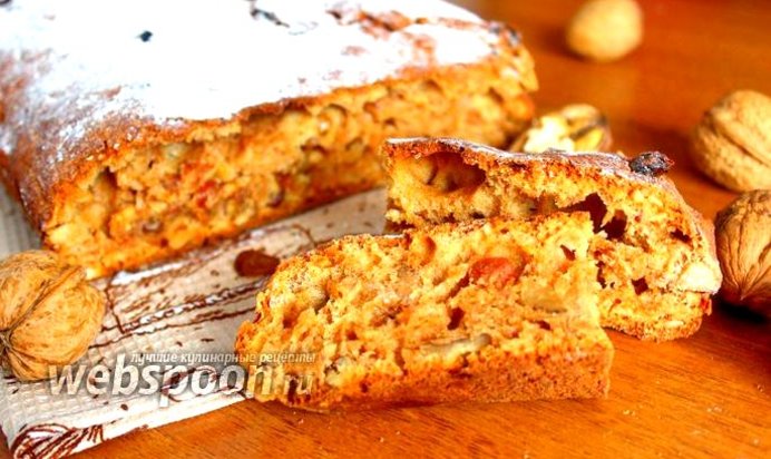 Кекс с хурмой