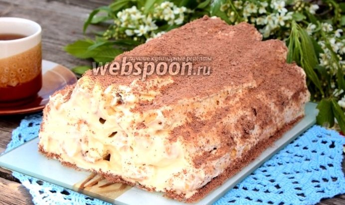 Торт «Монастырская изба» с черносливом