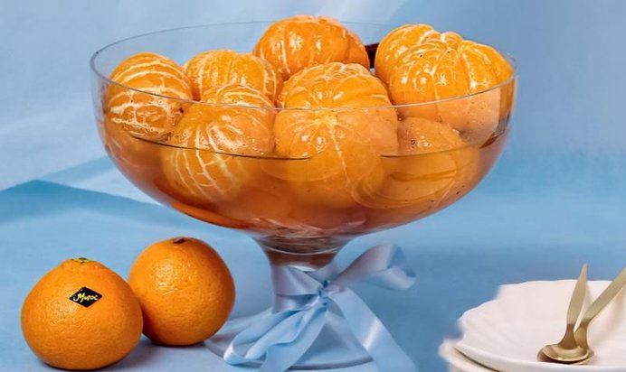 Мандарины в пряном сиропе
