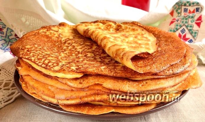 Пшённые блины «Боярские»