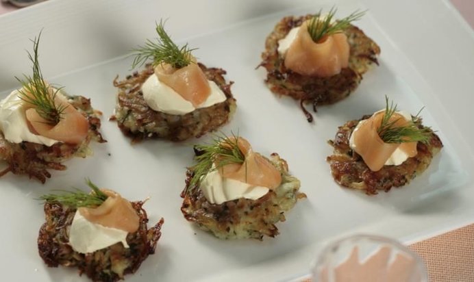 Кружевные картофельные блинчики