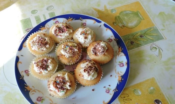 Кексы на скорую руку