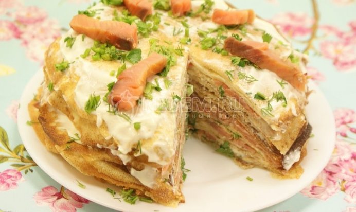 Блинный тортик