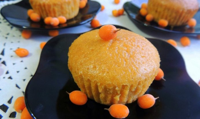 Кексы с джемом