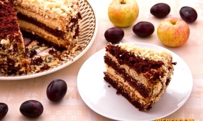 Торт «Кудряш»