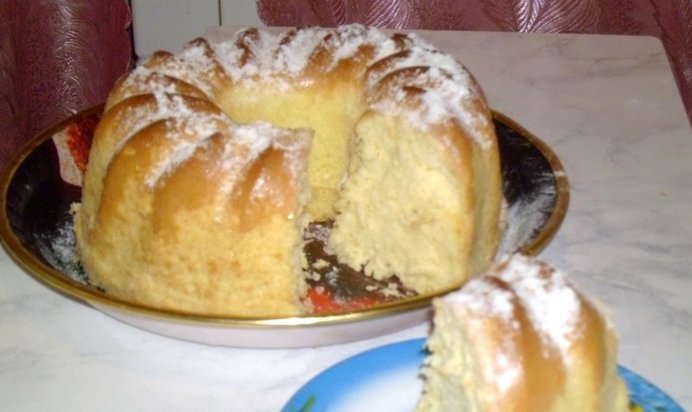 Кекс бисквитный