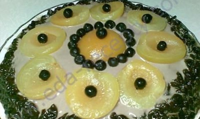 Белковый торт